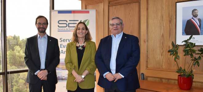 Máximo ejecutivo mundial de la ISO se reunió con la directora del SEA 