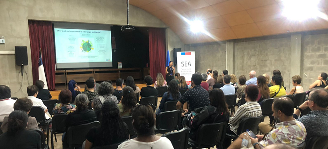 SEA Metropolitano realizó capacitación sobre Acuerdo de Escazú y formación de líderes ambientales en el SEIA