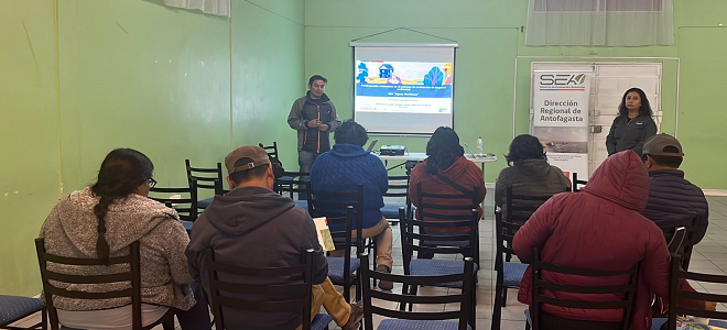 SEA Antofagasta desarrolla nuevas actividades de participación ciudadana por EIA “Aguas Marítimas”