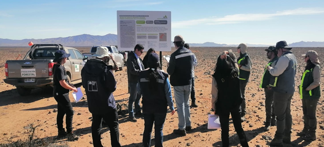 SEA Atacama organizó visita técnica a proyecto fotovoltaico en Vallenar