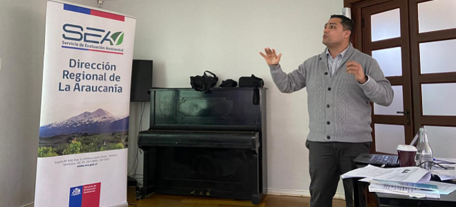 SEA La Araucanía capacita a funcionarios en normativa ambiental