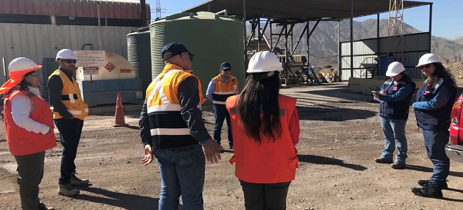 SEA Atacama realiza visita técnica a proyecto de ampliación de almacenamiento de sustancias peligrosas en Copiapó