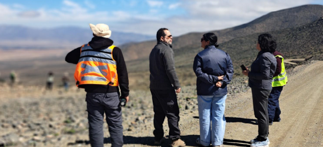 SEA Atacama organizó visita técnica al área de emplazamiento de proyecto fotovoltaico 