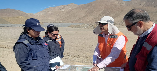 Visita técnica al proyecto "Reconversión Planta Las Pintadas" en Tierra Amarilla