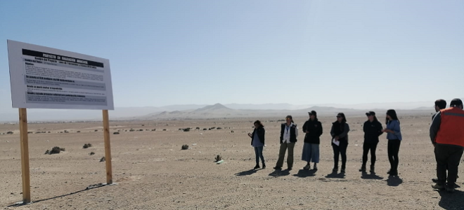 Evaluadores de Atacama realizan visita técnica por proyecto energético en Caldera