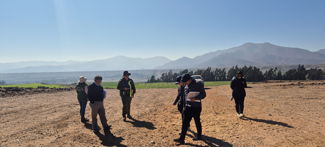 En Freirina desarrollan visita técnica por proyecto de almacenamiento de energía