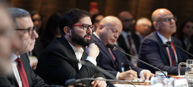 Presidente Gabriel Boric Font, en COP 3, Escazú