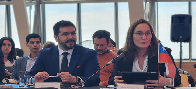 Delegación chilena en la sesión anual de la REDLASEIA