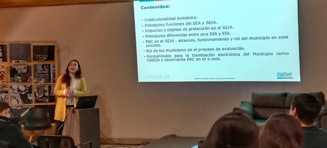 Municipios de la Provincia de Valparaíso se capacitan en evaluación ambiental