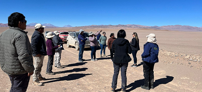 Visita técnica por proyecto fotovoltaico en Antofagasta