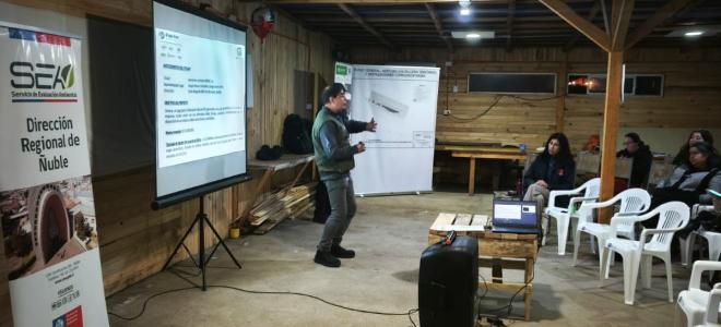 SEA Ñuble realiza jornada informativa por proyecto de relleno sanitario en la comuna de Chillán Viejo