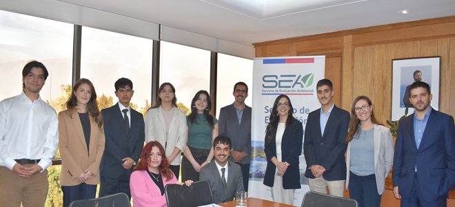 SEA da inicio a pasantía jurídica con alumnos de las universidades de Chile y Diego Portales