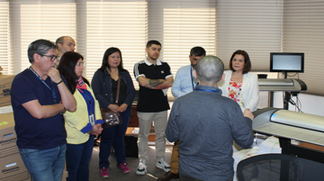 Equipo de la DGA visita el SEA