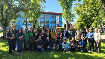 Participantes y expositores del seminario en dependencias de la Universidad Adventista de Chile, donde se desarrolló la actividad.
