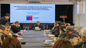 SEA O´Higgins realiza capacitación a OAECAS sobre evaluación ambiental