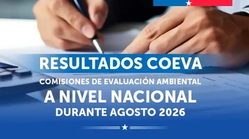 SEA informa que durante agosto se aprobaron ambientalmente iniciativas por US$12.952 millones