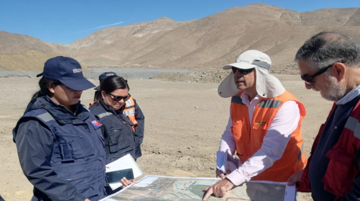 Visita técnica al proyecto "Reconversión Planta Las Pintadas" en Tierra Amarilla