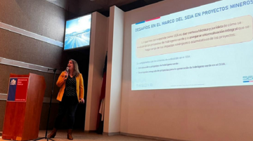  Macarena Gross, jefa del Departamento de Especialistas y Cambio Climático.