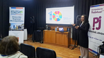 Jóvenes de Pudahuel participaron en jornada de formación ambiental organizada por el SEA RM