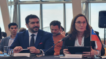 Delegación chilena en la sesión anual de la REDLASEIA