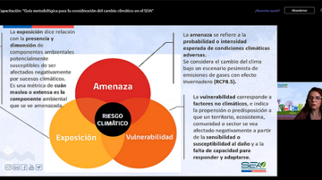 capacitación cambio climático